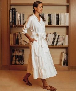 Daphne Wilde Giovanna In White Cotton