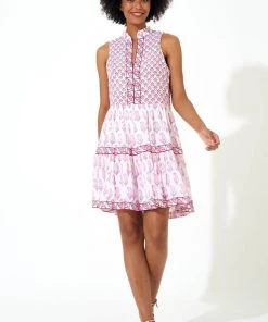 OLIPHANT Yoke Dress- Tulip Pink 9 OLIPHANT Yoke Dress- Tulip Pink