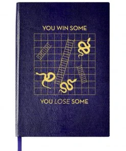 Sloane Stationery Stationery & Home NOTEBOOK NO°128 - YOU WIN SOME YOU LOSE SOME