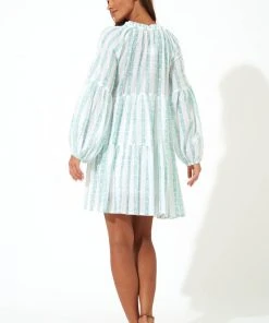 OLIPHANT Balloon Sleeve Short- Archer Green