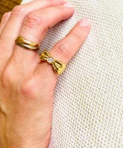 Aurelia Demark WHAT'S HOT Diamond Bow Ring