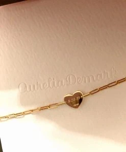 Aurelia Demark Delicate Heart Bracelet WHAT'S HOT