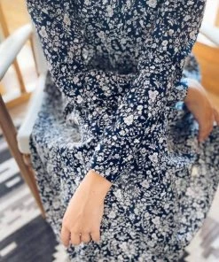 Nina Blanc CLOTHING THE NAVY MANUELA DRESS