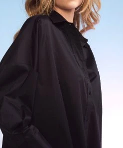 Cynthia Rowley Oversized Shirt Dress
