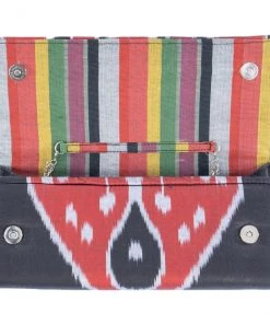 Larkin Lane WHAT'S HOT Athens Silk Ikat Cassie Clutch