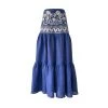 De Castro Blue Espinas Skirt