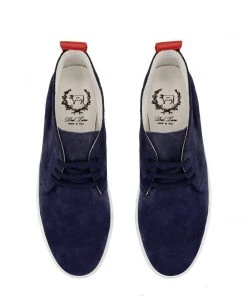 Del Toro Men's Navy Suede Chukka Sneaker WHAT'S HOT