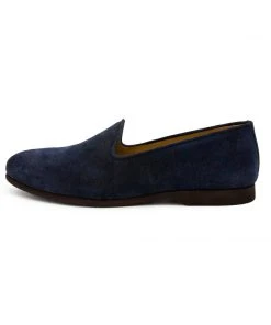 Del Toro WHAT'S HOT Men's Navy Suede Napoli Slipper