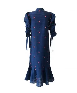 De Castro Blue Margarita Dress