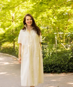 Daphne Wilde The Brent, Cream Cotton