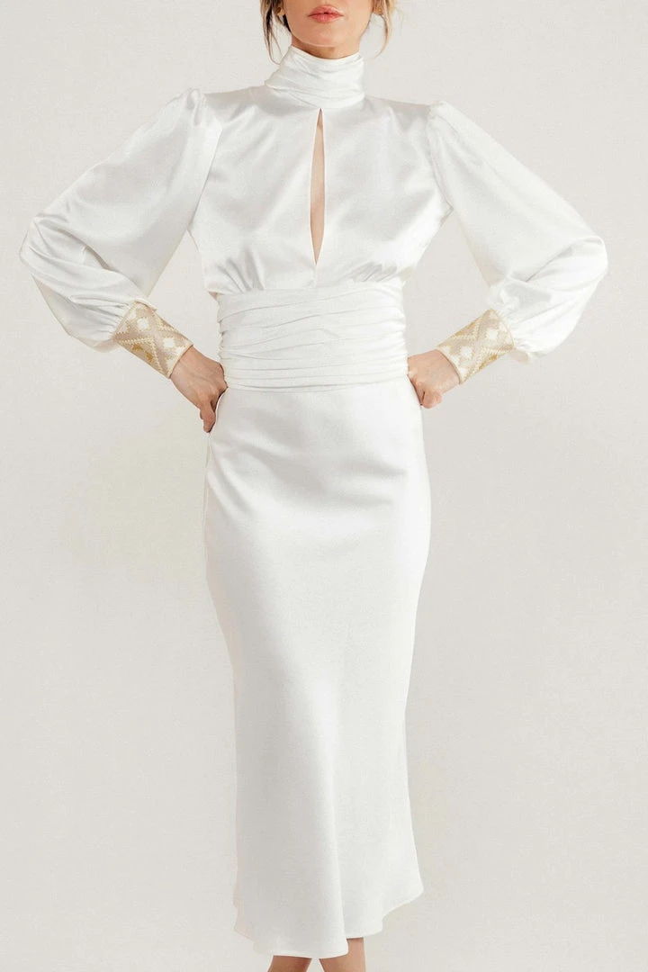 RosewaterHouse Mah Blouse - Ivory Tops 3 RosewaterHouse Mah Blouse - Ivory Tops