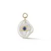 Couplet Les Perles Sapphire Baroque Pearl Earring Charm ACCESSORIES