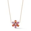 Couplet Les Fleurs Sapphire And Diamond Necklace Cool As IKat