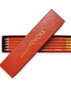 Sloane Stationery Clever Pencils - Orange Box Of 10
