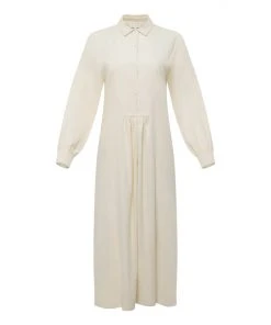 Daphne Wilde The Lulu In Cream Flannel