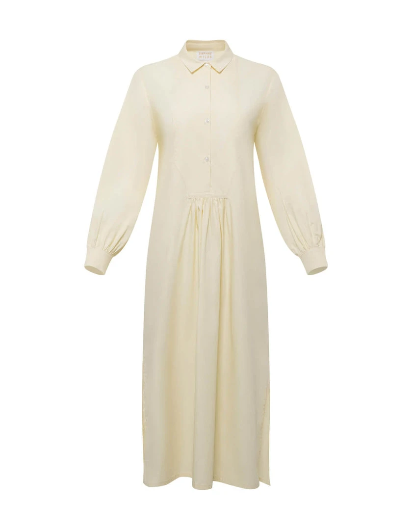 Daphne Wilde CLOTHING The Lulu In Cream Poplin 5 Daphne Wilde CLOTHING The Lulu In Cream Poplin