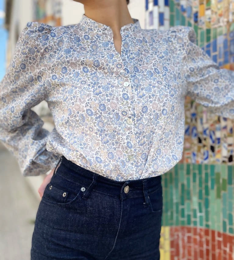 Nina Blanc Tops THE ABBY BLOUSE 6 Nina Blanc Tops THE ABBY BLOUSE