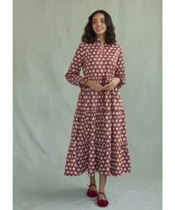 Daydress WHAT'S HOT Alma Dress In China Tea, Red