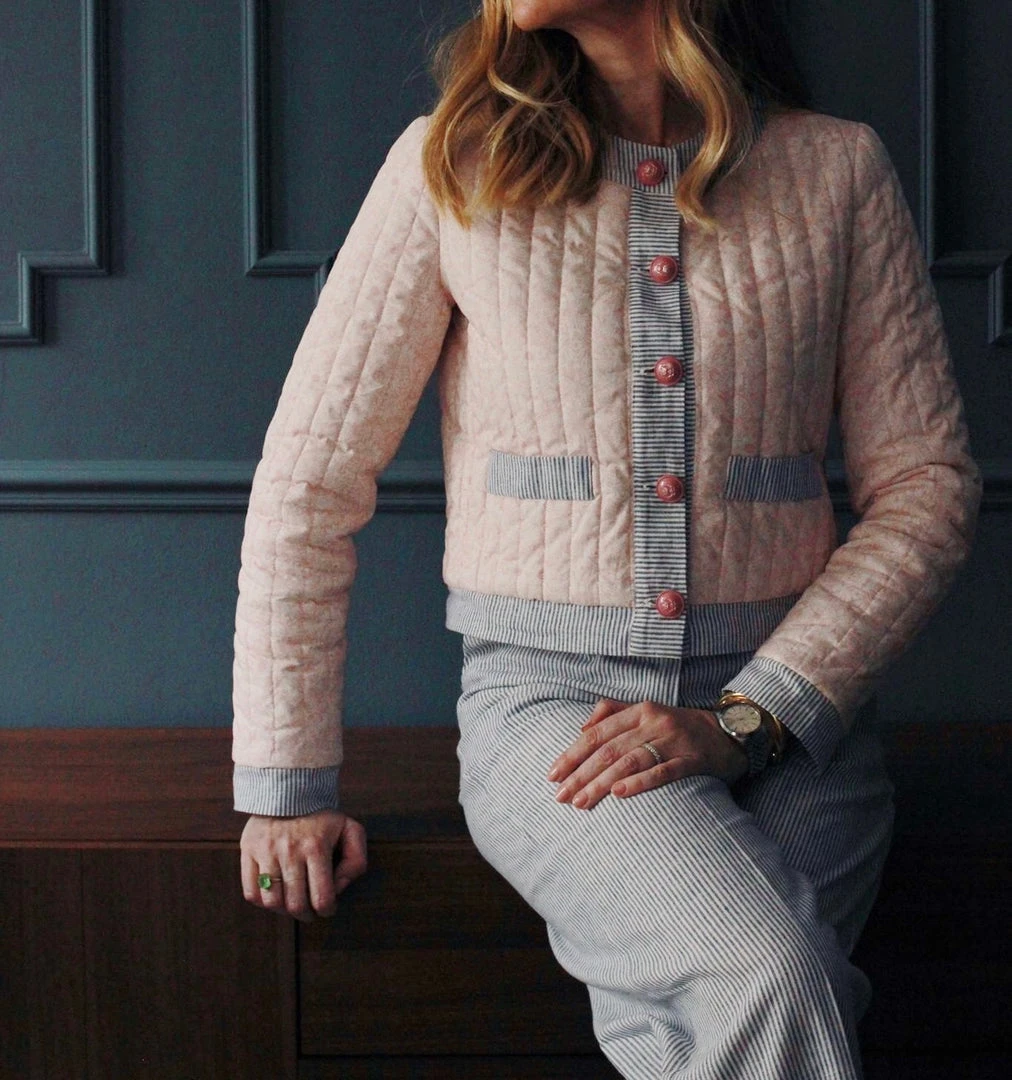 Nina Blanc The Coco Quilted Jacket CLOTHING 5 Nina Blanc The Coco Quilted Jacket CLOTHING