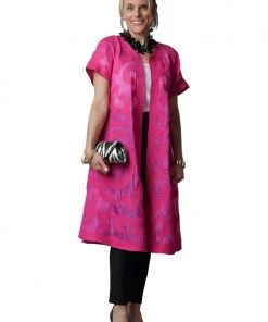 Larkin Lane Felted Wool Swing Coat