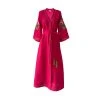 De Castro Bougainvillea Dress