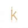 Briony Raymond Confetti Gold Ball Letter Pendant 1 Briony Raymond Confetti Gold Ball Letter Pendant