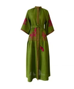 De Castro Cheanberry Swan Dress