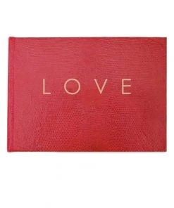 Sloane Stationery GUEST BOOK NO°89 - LOVE (CHERRY) Wedding Guest Shop