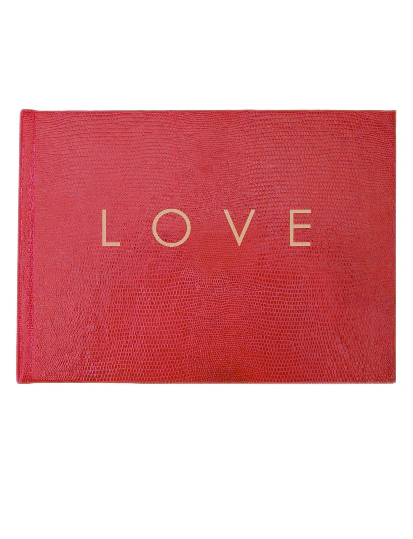 Sloane Stationery GUEST BOOK NO°89 - LOVE (CHERRY) Wedding Guest Shop 3 Sloane Stationery GUEST BOOK NO°89 - LOVE (CHERRY) Wedding Guest Shop