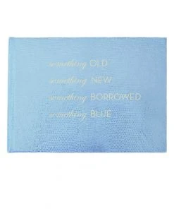 Sloane Stationery Stationery & Home GUEST BOOK NO°104 - SOMETHING OLD, NEW, BORROWED, BLUE