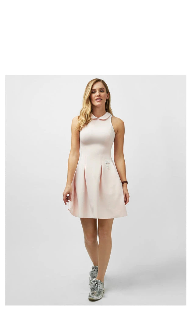 HEDGE WHAT'S HOT Dune Racerback Dress With Collar 15 HEDGE WHAT'S HOT Dune Racerback Dress With Collar