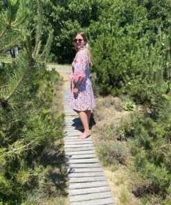 Sue Sartor Flounce™️ Shorty | Pink / Kumquat CLOTHING 11 Sue Sartor Flounce™️ Shorty | Pink / Kumquat CLOTHING