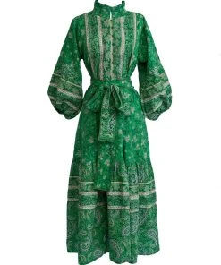 Sue Sartor Flounce™️ | Evergreen Iris / Paisley