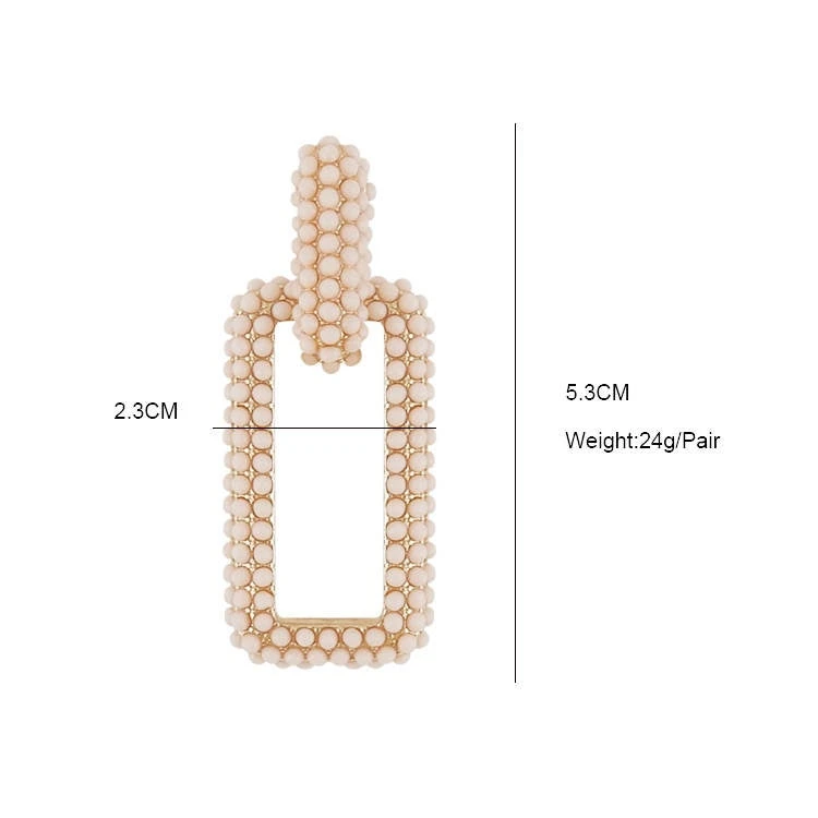 QuayL Chain Link Hoops - Nude ACCESSORIES 4 QuayL Chain Link Hoops - Nude ACCESSORIES