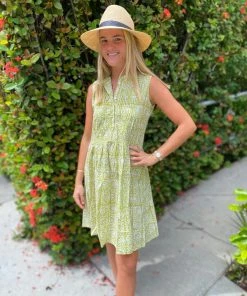 The Kemble Shop Green Meadows Phoebe Dress