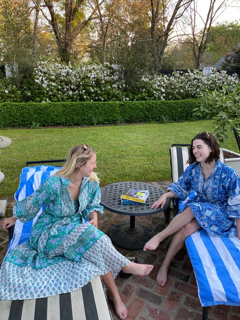 Sue Sartor Flounce™️ Shorty | Blue / White CLOTHING 7 Sue Sartor Flounce™️ Shorty | Blue / White CLOTHING