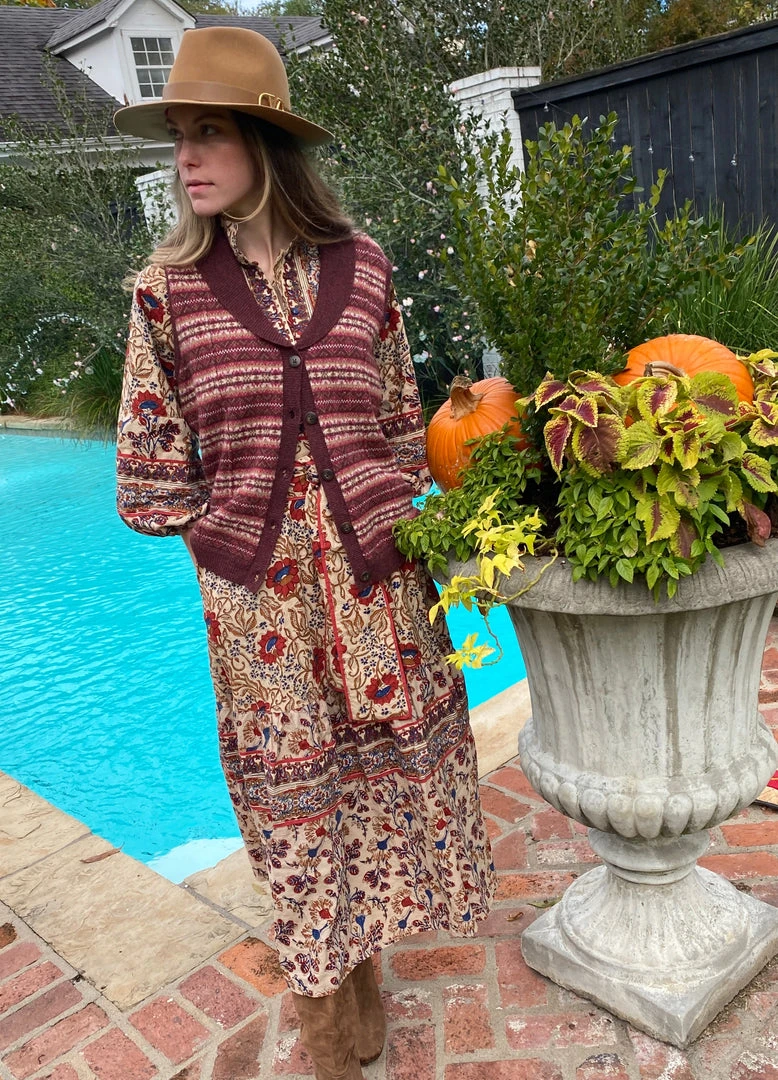 Sue Sartor Flounce™️ | Brick / Wheat CLOTHING 14 Sue Sartor Flounce™️ | Brick / Wheat CLOTHING