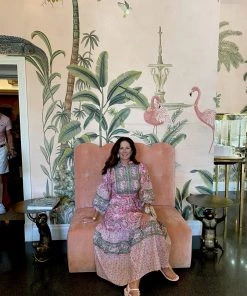 Sue Sartor Flounce™️ | Pink / Green Patio 27 Sue Sartor Flounce™️ | Pink / Green Patio