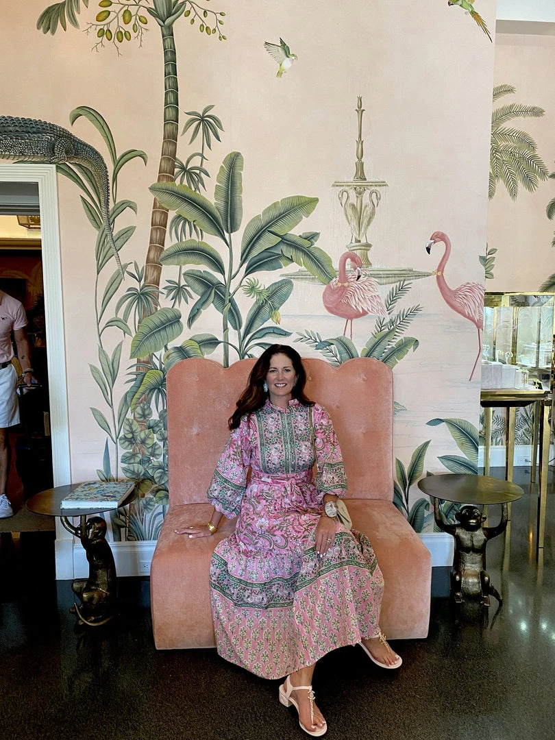 Sue Sartor Flounce™️ | Pink / Green Patio 7 Sue Sartor Flounce™️ | Pink / Green Patio