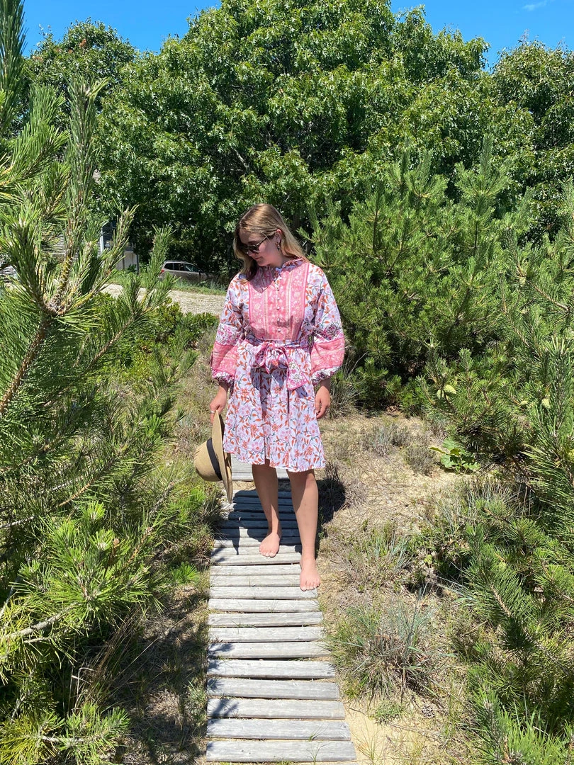 Sue Sartor Flounce™️ Shorty | Pink / Kumquat CLOTHING 4 Sue Sartor Flounce™️ Shorty | Pink / Kumquat CLOTHING