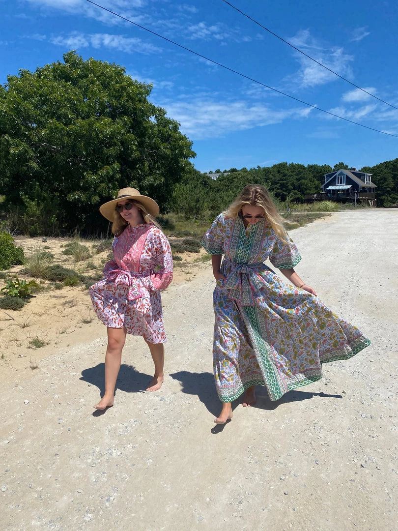 Sue Sartor Flounce™️ Shorty | Pink / Kumquat CLOTHING 5 Sue Sartor Flounce™️ Shorty | Pink / Kumquat CLOTHING