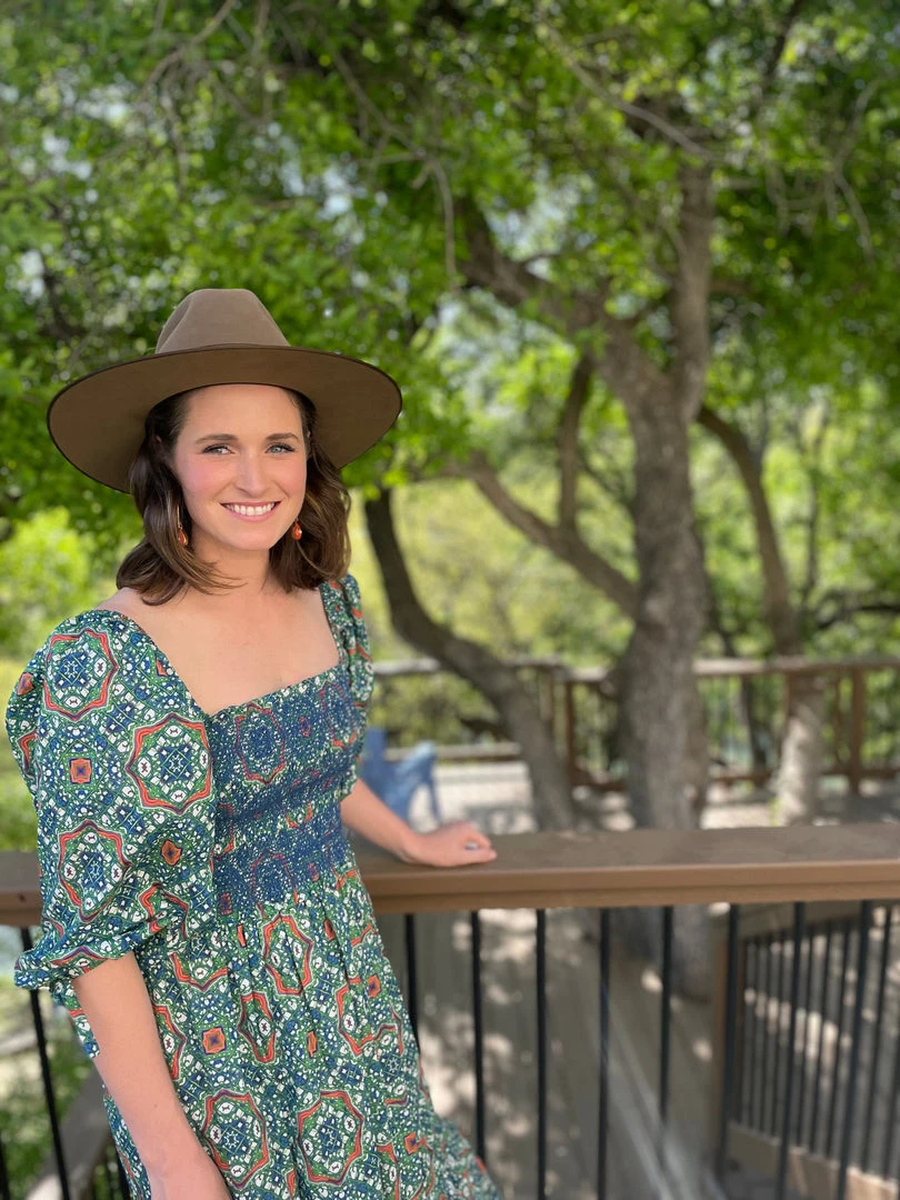 QuayL Double Teardrop Drop Earrings - Blue 4 QuayL Double Teardrop Drop Earrings - Blue