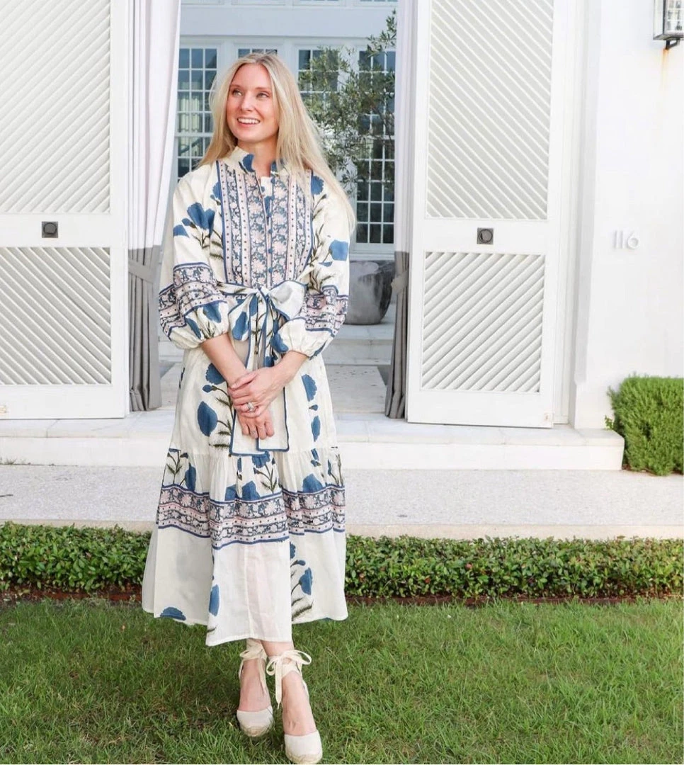 CLOTHING Sue Sartor Flounce™️ | French Blue Marigold 5 CLOTHING Sue Sartor Flounce™️ | French Blue Marigold