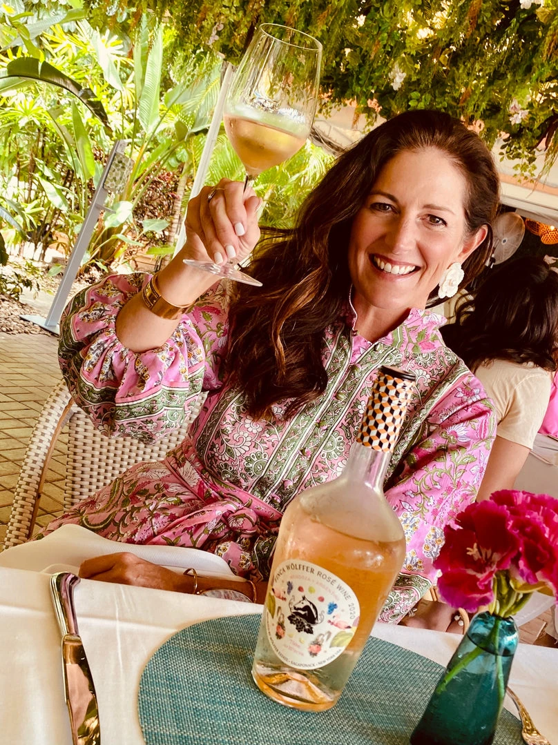 Sue Sartor Flounce™️ | Pink / Green Patio 23 Sue Sartor Flounce™️ | Pink / Green Patio