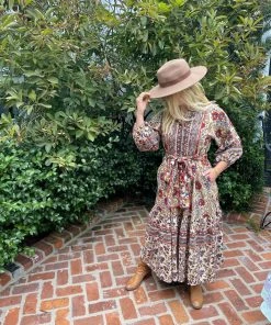 Sue Sartor Flounce™️ | Brick / Wheat CLOTHING 18 Sue Sartor Flounce™️ | Brick / Wheat CLOTHING