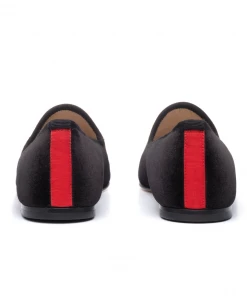 Del Toro Women's Black Velvet Slipper II