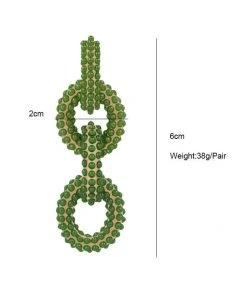 QuayL Round Chain Link Hoops - Pine