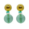 QuayL WHAT'S HOT Resin Double Drop Earrings - Turquoise 2 QuayL WHAT'S HOT Resin Double Drop Earrings - Turquoise
