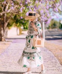 Sue Sartor Flounce™️ | Emerald Marigold