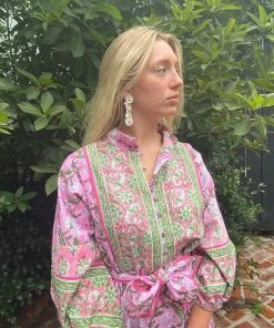 Sue Sartor Flounce™️ | Pink / Green Patio 33 Sue Sartor Flounce™️ | Pink / Green Patio